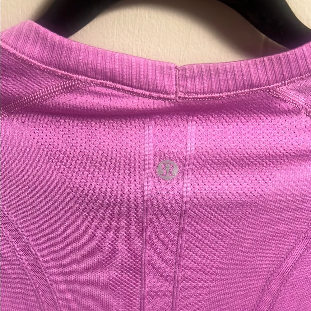 Lululemon Pink Swiftly Athletic Top - Picture 3 of 5